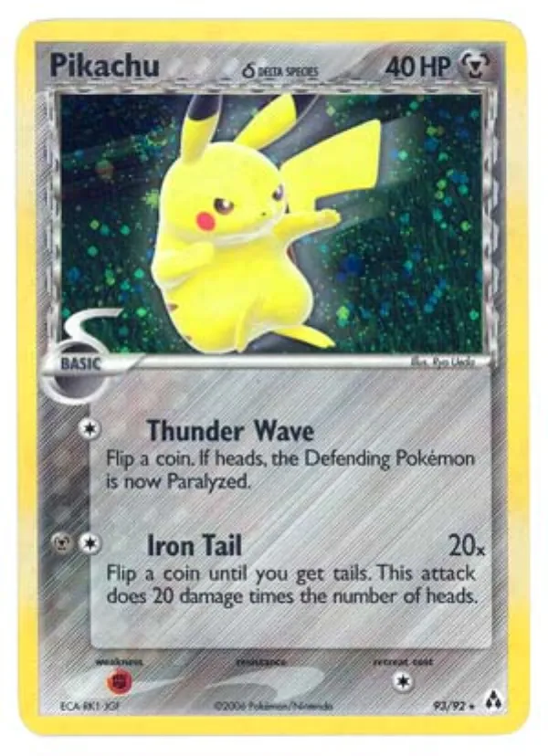 Pikachu δ