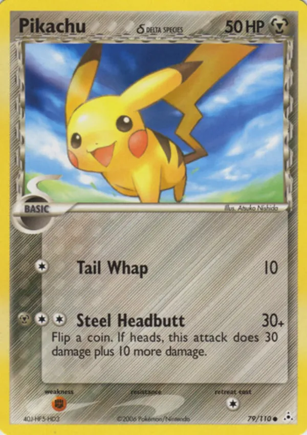 Pikachu δ